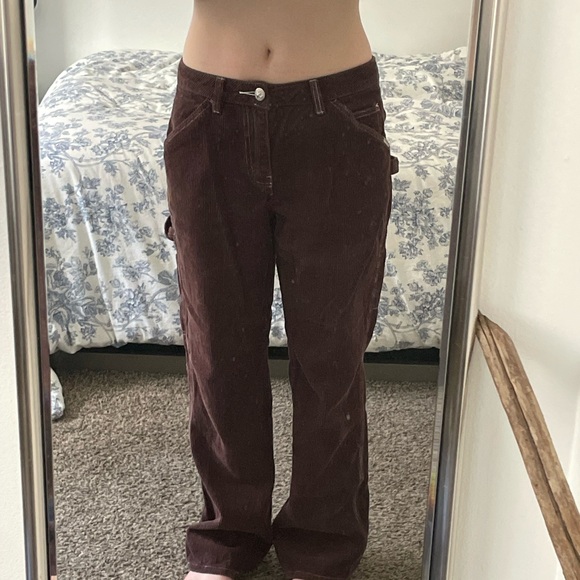 five star Pants - Brown Corduroy Five Star Pants